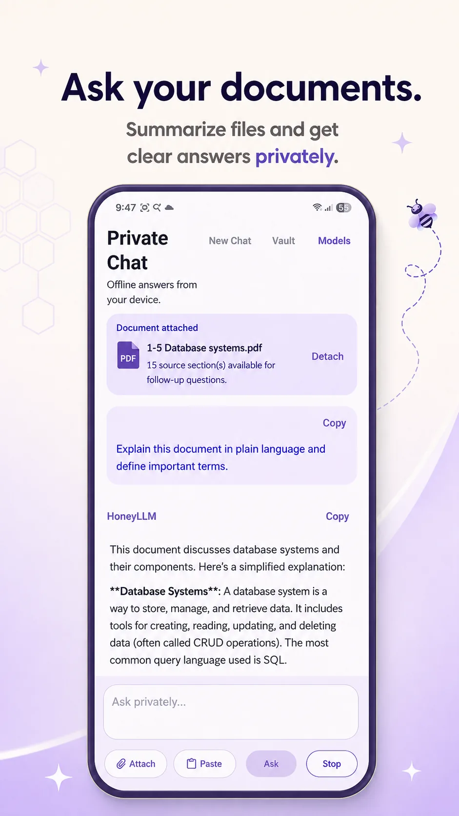 Document assistant promotional screenshot