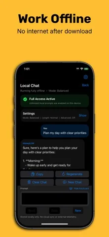 Offline iPhone chat