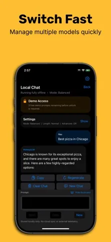 iPhone model selection screen